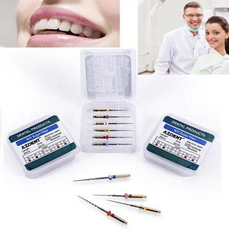 Dental Endo Root Files Root Canal Universeral Engine Use Rotary Files Endondontic Root Canal NITI Dentist Tool Instrument