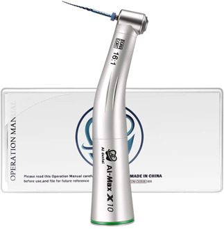 Dental Endodontic Handpiece 16:1 Reduction Low Speed Contra Angle Handpiece E-type Connector Without LED Light