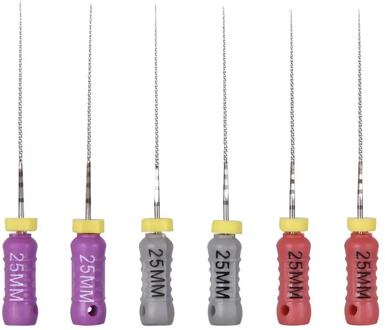Dental Files 6#-10#,25mm Endodontics Endo Root Canal Cathterization File Hand Use Endodontic 6pc/pack