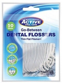 Dental Flossers nicio-wykałaczki w torebce strunowej 50szt.
