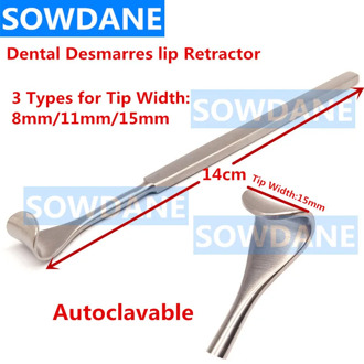 Dental Implant Desmarres Lip Retractor Mouth Opener Cheek Retractor Stainless Steel Autoclavablen Dental Orthodontic Instrument