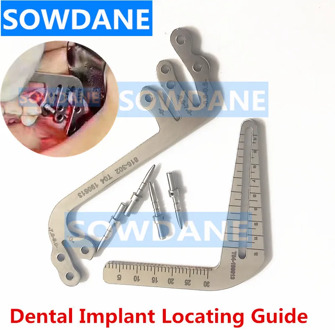 Dental Implant Locating Guide Planting Positioning Guide Implant Tools Planting Positioning Angle Ruler Dentist tools