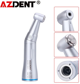 Dental Inner Water Spray Channel Contra Angle Push Button Low Speed Handpiece