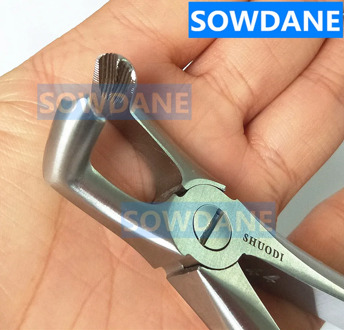 Dental Lower Mandibular Molars Wisdom teeth extraction forcep Saw tooth for minimally invasive toothdental instrument Curved