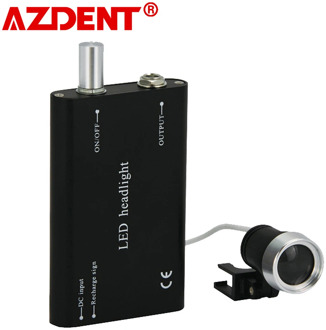 Dental magnifying glass accessories LED Dental Head Light Rechargeable for Dentist Surgery Loupes