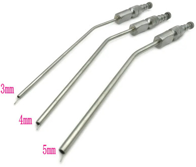 Dental Medical Surgery Aspirator Ferguson Frazier Suction Tube Laboratory Tube 3mm/4mm/5mm Implant Surgical Tool