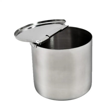 Dental Nurse Box Medical Cotton Ball Container Half Opening Stainless Steel Nursing Tray for Medical Gauze Dentist Tools