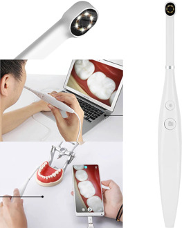 Dental Oral Endoscope USB Intraoral Camera 6 LED light Sources 3-Speed Brightness Adjustment 100W Real-time Video