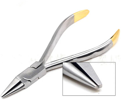 Dental Orthodontic Bird Beak Plier Light wire bending Forming CE wire Instrument Stainless steel