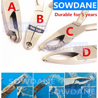 Dental Orthodontic Brace invisalign plier Cylinder Forming Undercut Forming Plier Lab Laboratory Tool Instrument