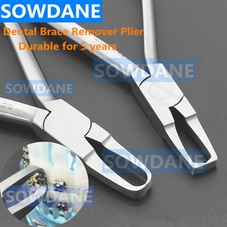 Dental Orthodontic Bracket Removing Plier Dental Brace Remover Forcep Straight tip Dental Instrument Tool Bracket Tweezer