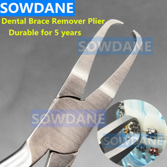 Dental Orthodontic Brackets Remove Removing Plier Dental Ortho Brace Bracket Remover Forcep Straight tip Dentist Instrument Tool