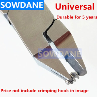Dental Orthodontic Crimping Plier Crimpable Hook Pliers Hook Placing Plier Universal Type Stainless Steel Dentist Instrument