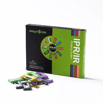 Dental Orthodontic IPR Strip System Kit Interproximal Polishing Strip 10PCS easyinsmile