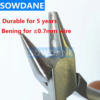Dental Orthodontic Lab Laboratory Loop Forming Plier Small Beak Dentist Instrument Hard Wire bending max for 0.7mm wire