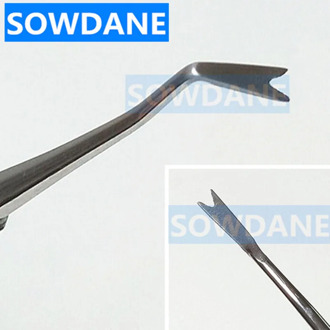 Dental Orthodontic Ligature Director Curved Fine Tips Ligature Forming Tool Oral Care Wire Presser
