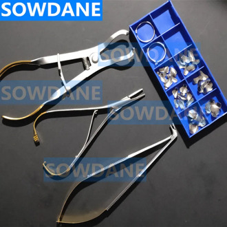 Dental Orthodontic Matrics Matrix Holder Forcep Matrices Placing Tweezer Metal Ring Distractor Plier Mathieu Needle Holder Tool