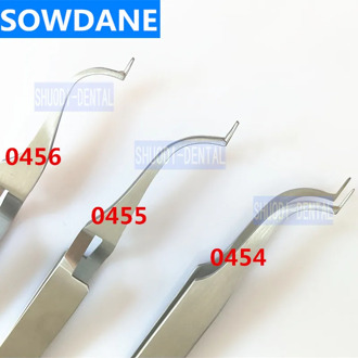 Dental Orthodontic Posterior Buccal Tube Bonding Tweezer Holder Placer Stainless steel Dnetal Surgical Tool