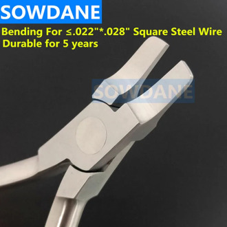 Dental Orthodontic Tweed Rectangular Arch Forming Plier Instrument Edgewise Forming Dentist Wire Bend Bending Forcep