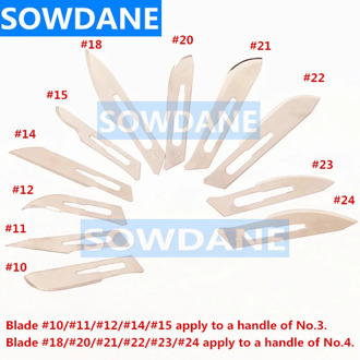 Dental Scalpel Blades Dental medical Stainless Steel Surgical Blade Surgery Material Dental Blade Handle High Quality