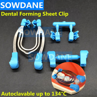 Dental Sectional Contoured Matrix Clip Matrice Clamp Dental Forming Sheet Clip Dentist Matrices Wedge Material Ring Distractor