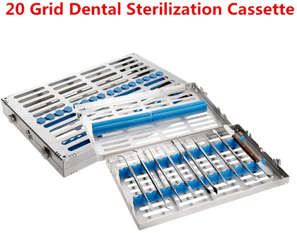 Dental Sterilization Cassette Rack Tray Box for Surgical Instruments