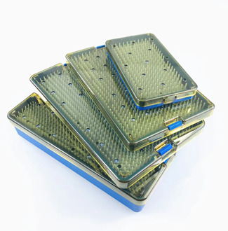 Dental Sterilization tray case box Ophthalmic/dental Surgical Instruments Disinfection Box