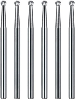 Dental Surgical Tungsten Carbide Bur Round Type 25mm FGXL 4/6/8 Drill For High Speed Dental Handpiece