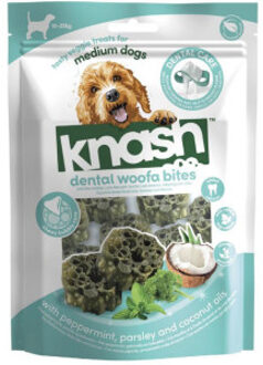 Dental Woofa Bites met pepermunt, peterselie en kokosolie hondensnack 100 g