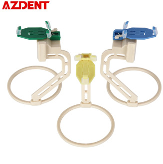 Dental X-Ray Sensor Positioner Holder Dental Lab Digital X-Ray Film Locator Dentist Portable Plastic Positioning Tool 3Pcs/Set