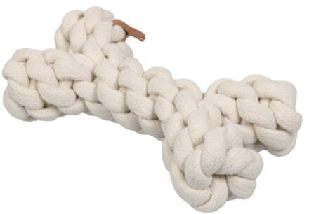 Dente flostouw voor de hond Beige 19 cm
