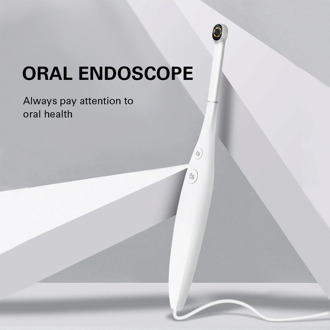 Dentist Oral Endoscope Dental Intraoral Inspection Camera 100W Pixel 6 LED Adjustable Cold Light IPX5 Waterproof PC Android Use