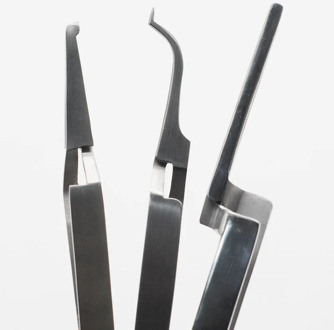 Dentist Orthodontic Posterior Bracket Buccal Tube Bonding Tweezer Holder Placer