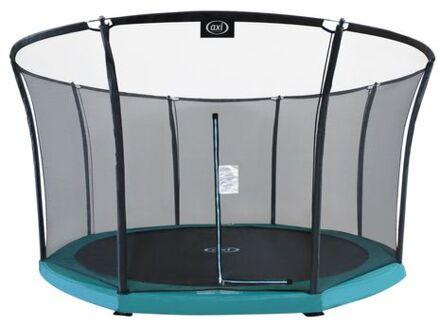 Denver Trampoline met veiligheidsnet Ø 366 cm Groen Inground trampoline voor kinderen