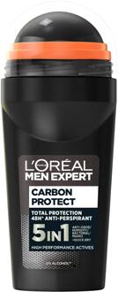 Deodorant L'Oréal Paris Men Expert Carbon Protect Total Protection 48H Anti-Perspirant Roll-On 100 ml