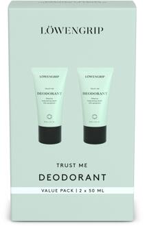 Deodorant Löwengrip Trust Me Deodorant Set 2 x 50 ml