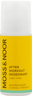 Deodorant Moss & Noor After Workout Deodorant Light Mint 60 ml