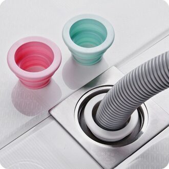 Deodorant Seal Ring Badkamer Wasmachine Wastafel Afvoer Srain Insect Seal Plug Willekeurige Kleuren