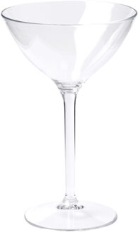 depa Cocktail glazen - 4x - transparant - onbreekbaar kunststof - 300 ml - Cocktailglazen