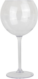 depa Gin/cocktail glazen - 4x - transparant - onbreekbaar kunststof - 650 ml - Cocktailglazen