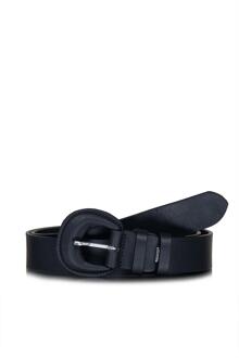 Depeche Leren riem Positano  zwart - 85,95,