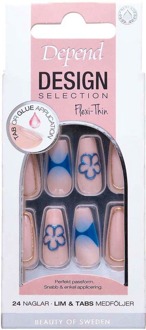 Depend Kunstnagels Depend Design Selection Couture Fashionista Coffin Nord 24 st