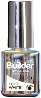 Depend Nagellak Depend Gel Builder Soft White 5 ml