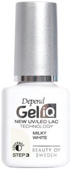 Depend Nagellak Depend Gel iQ Milky White 5 ml