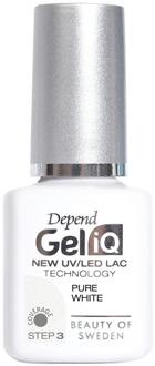 Depend Nagellak Depend Gel iQ Pure White 5 ml