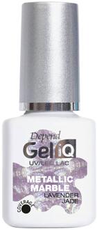 Depend Nagellak Depend GeliQ Metallic Marble Lavender Jade 5 ml
