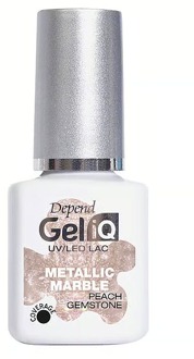 Depend Nagellak Depend GeliQ Metallic Marble Peach Gemstone 5 ml