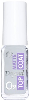 Depend Nagellak Depend Minilak Oxygen A304 Top Coat Matte 5 ml