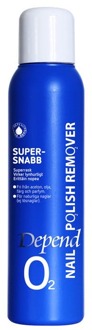 Depend Nagellakremover Depend O2 Super Fast Nail Polish Remover 100 ml