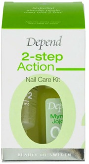 Depend Nagelverzorging Depend 2-Step Action Nail Care Kit 5 st